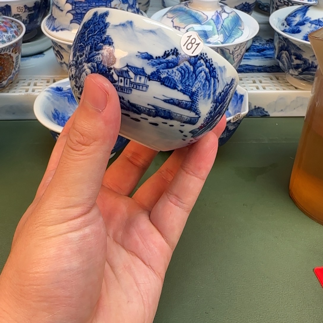 彦祖纯手工手绘茶具181