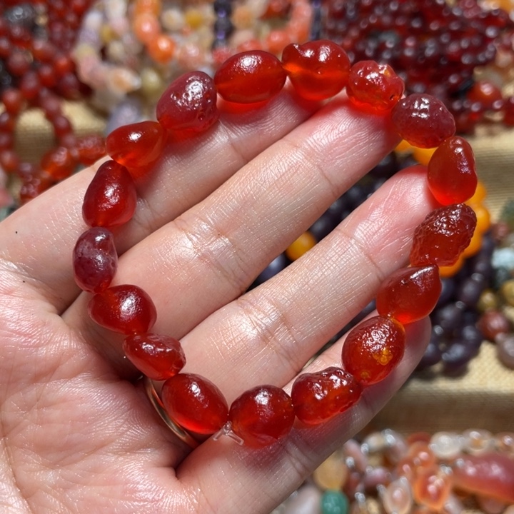 玛瑙/玉髓合金手链