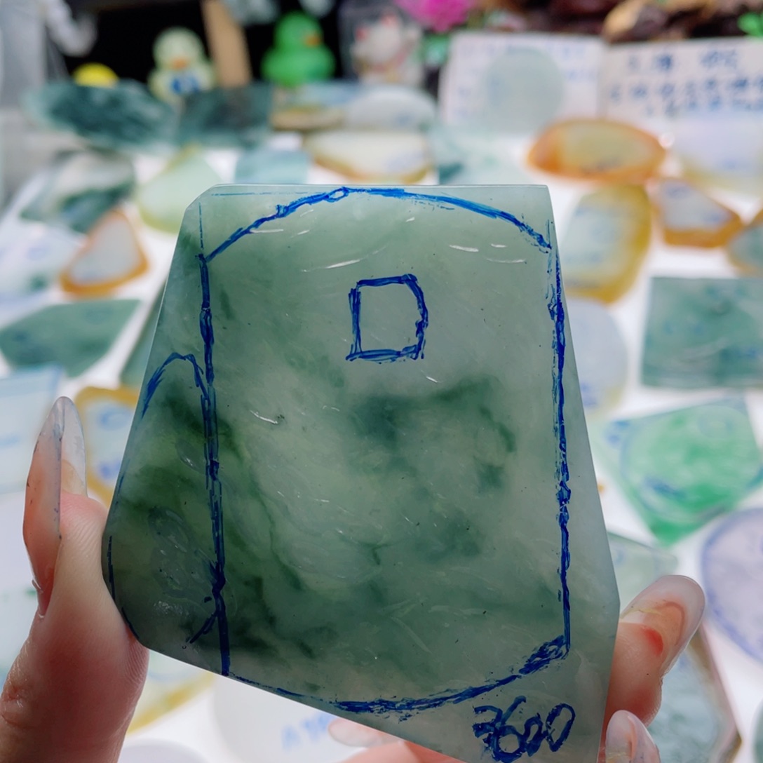 未镶嵌定制翡翠唐*哥纯天然缅甸A货翡翠