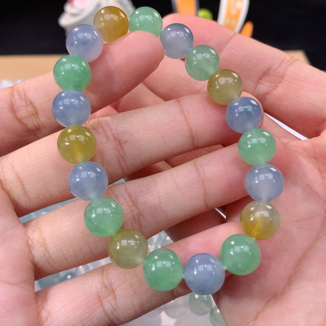 未镶嵌翡翠手链翡翠