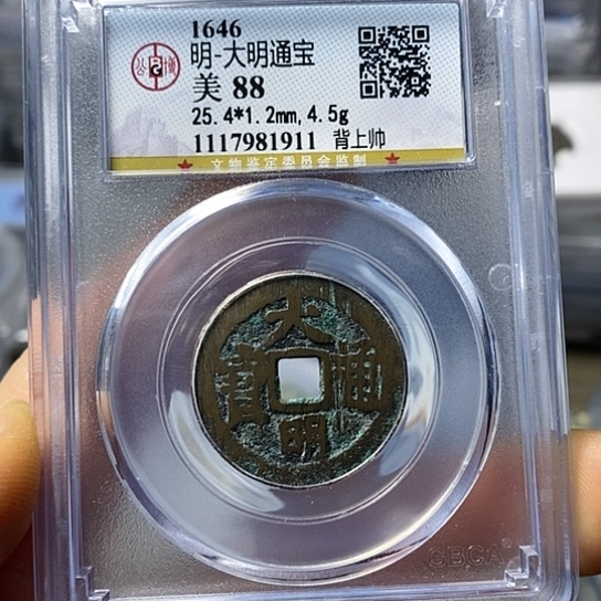 铜男****境闻博文化大明通宝