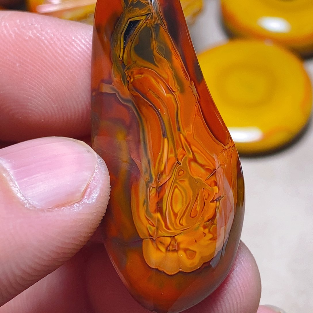 未镶嵌颈饰玛瑙/玉髓用****4