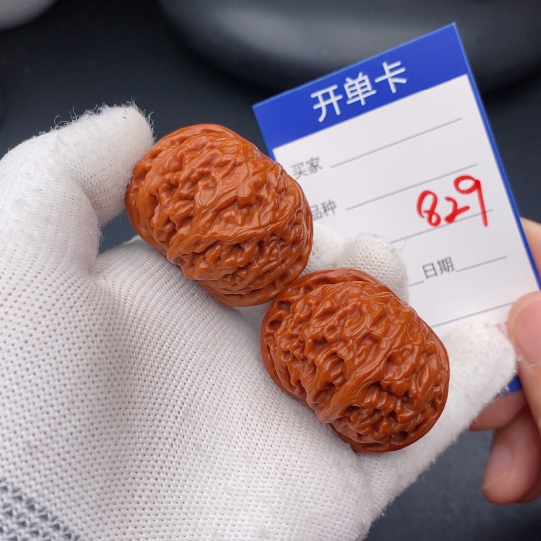 文玩核桃把件41宫灯829