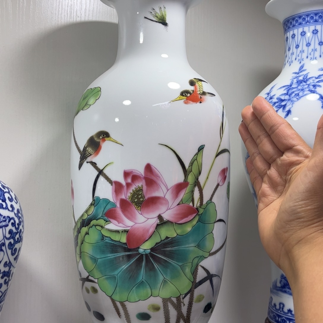 景德镇陶瓷花瓶摆件