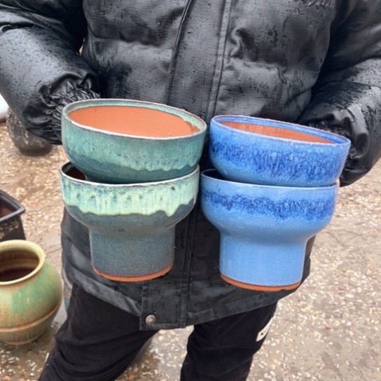 红陶口15高12瑕疵