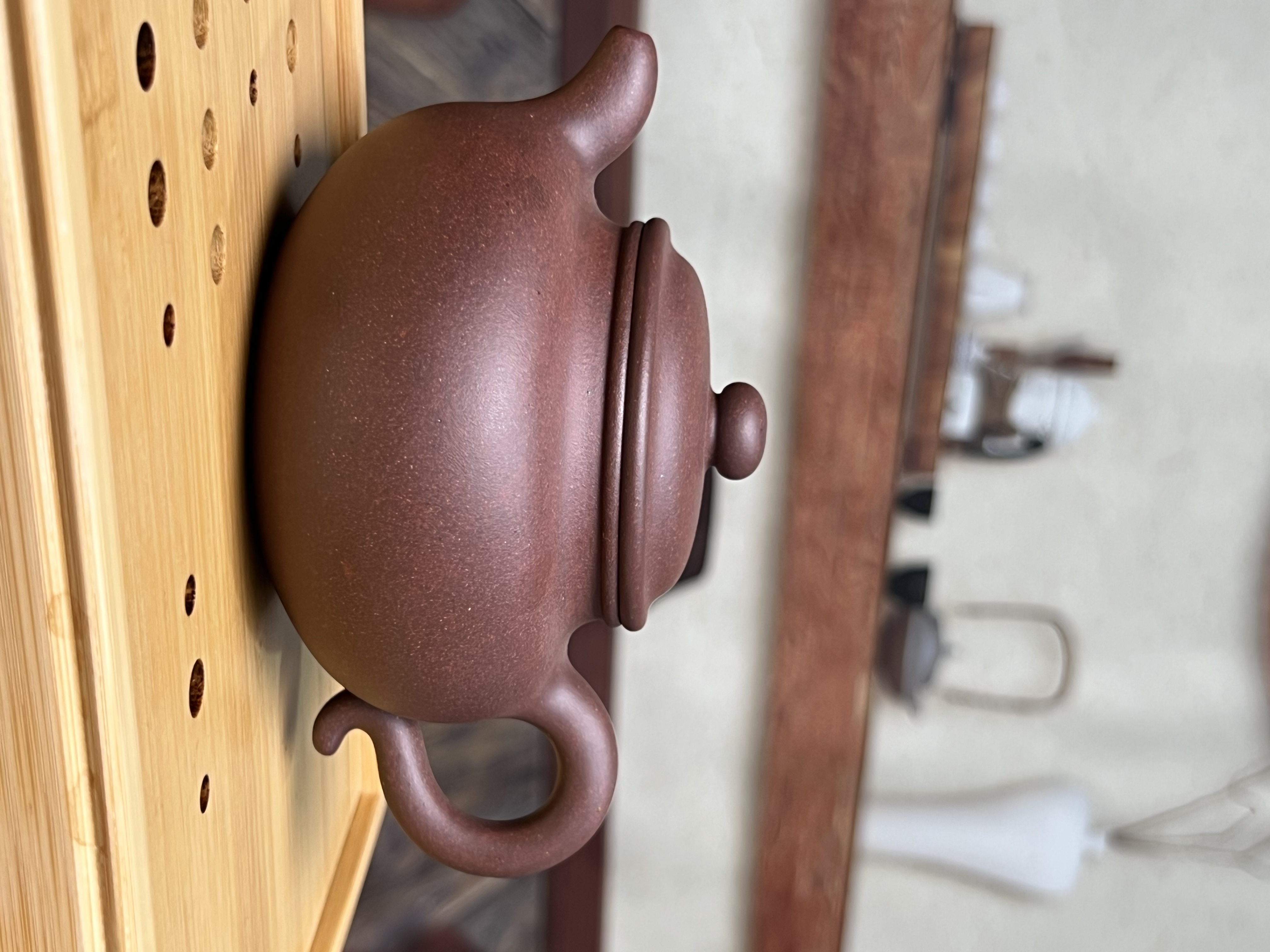 大亨仿古   全手工古法制作  原矿紫泥     270 cc     古朴自然 