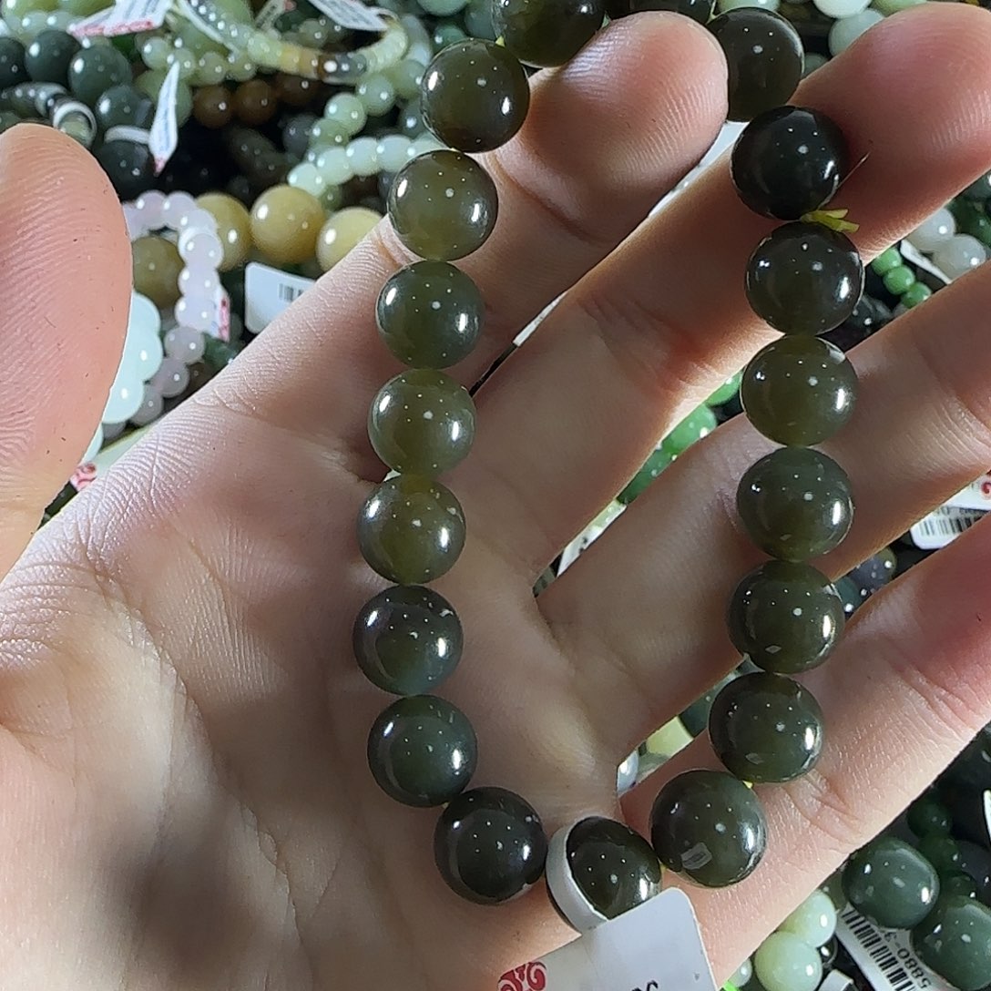 和田玉手链未镶嵌61