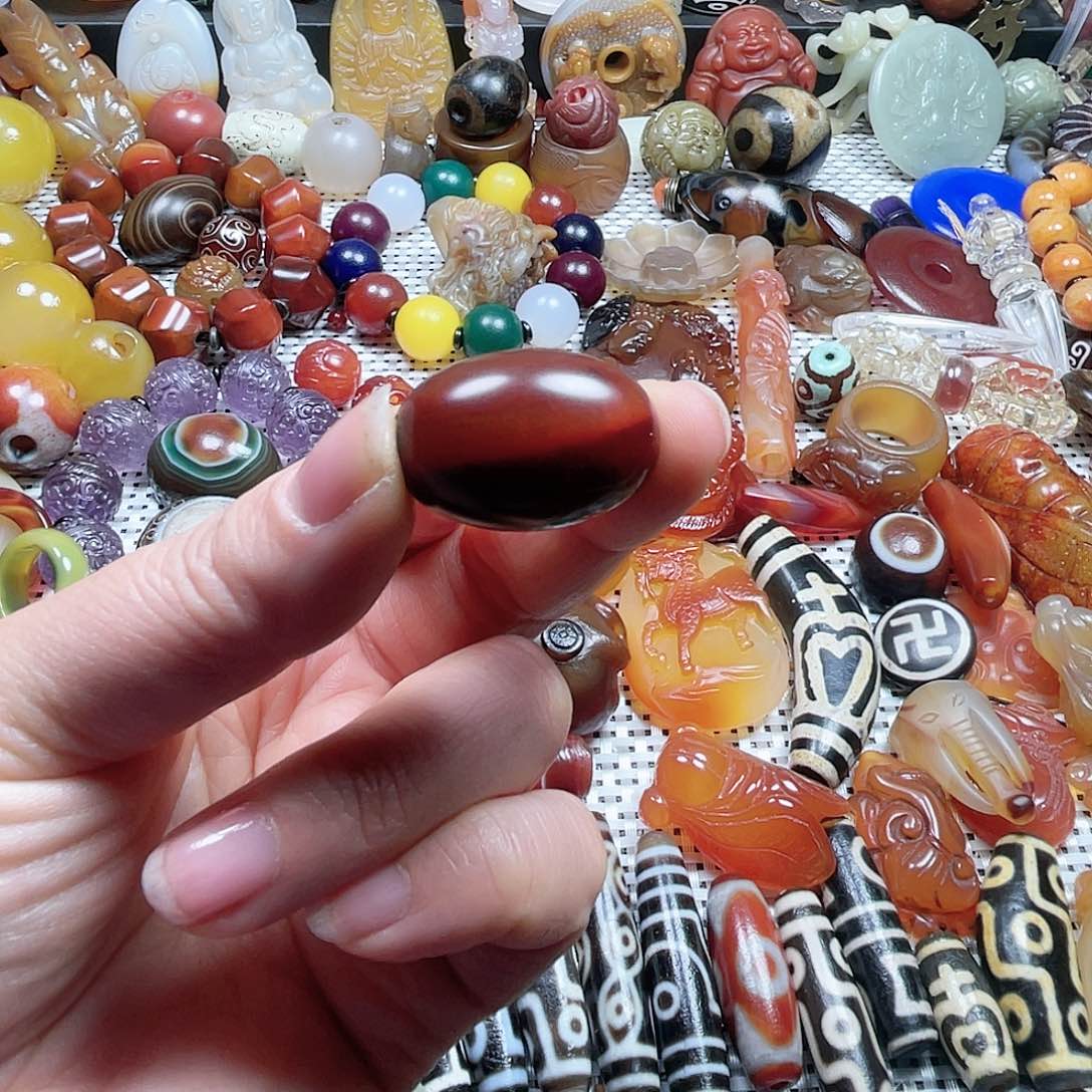 玛瑙/玉髓挂件未镶嵌