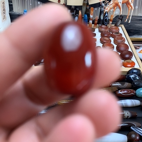 玛瑙/玉髓颈饰合金