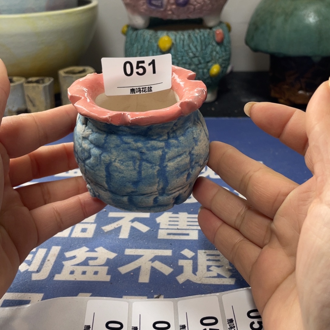 微瑕陶艺多肉花盆51