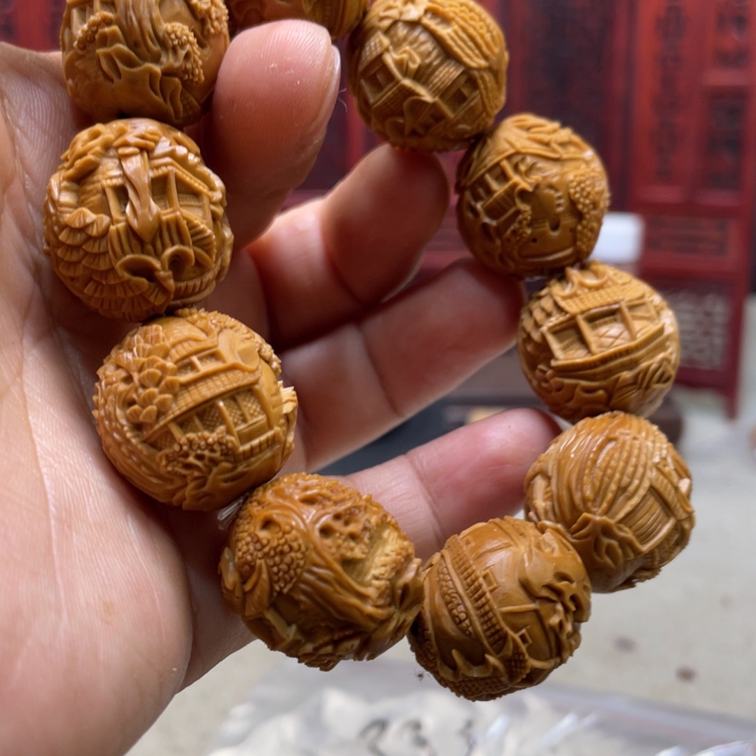 橄榄核吊坠橄榄核雕