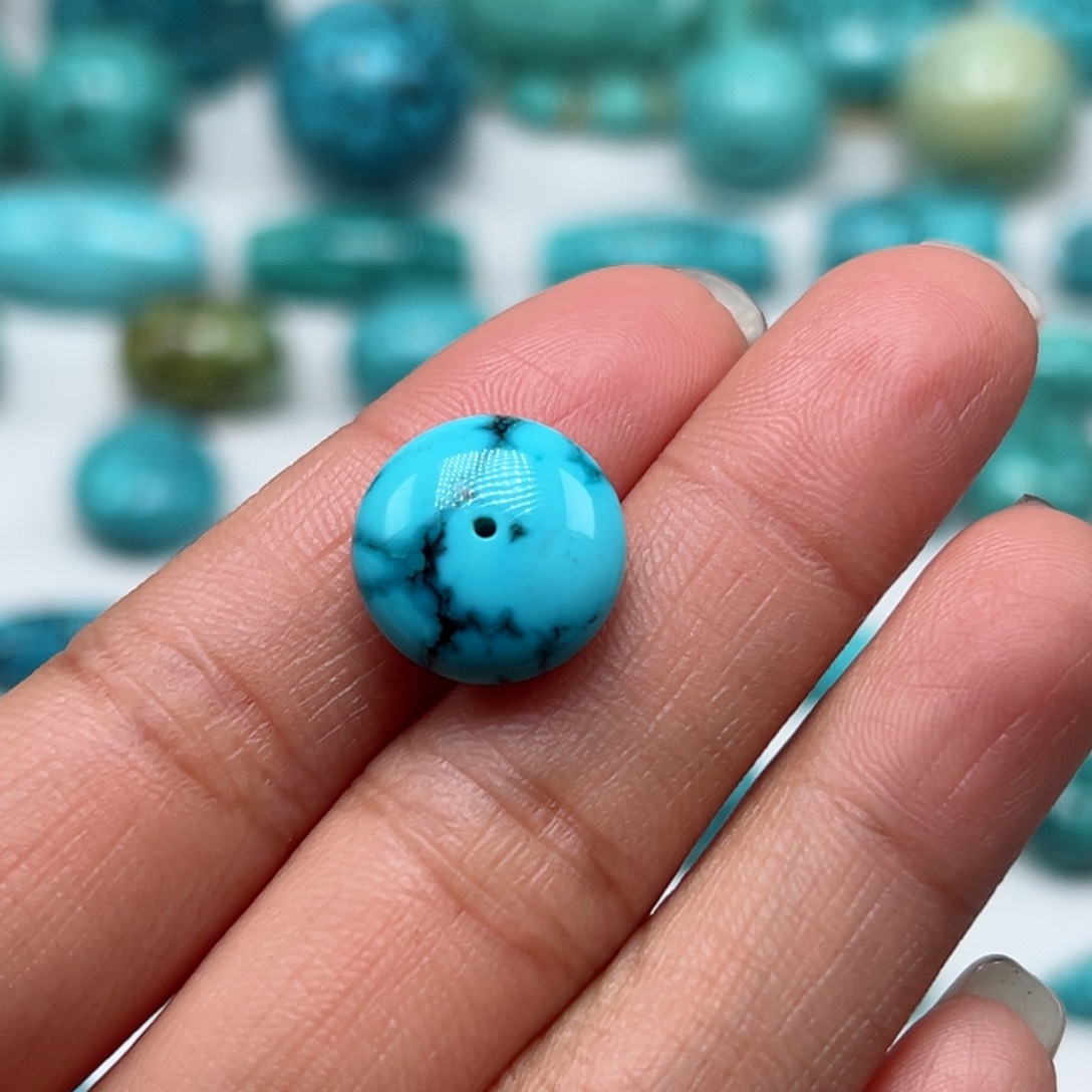 绿松石珠宝奇石未镶嵌