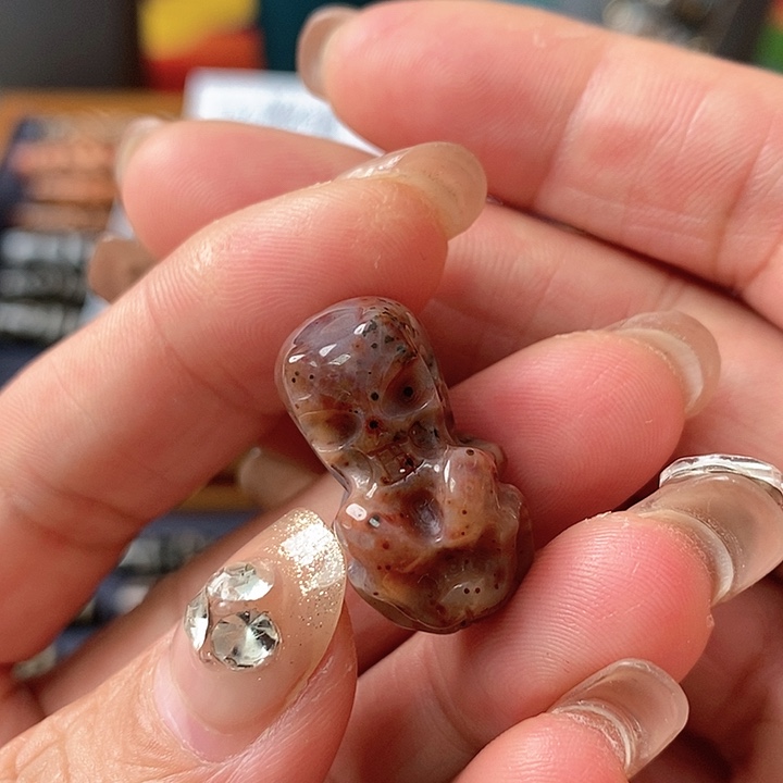 玛瑙/玉髓手链未镶嵌波*蜜