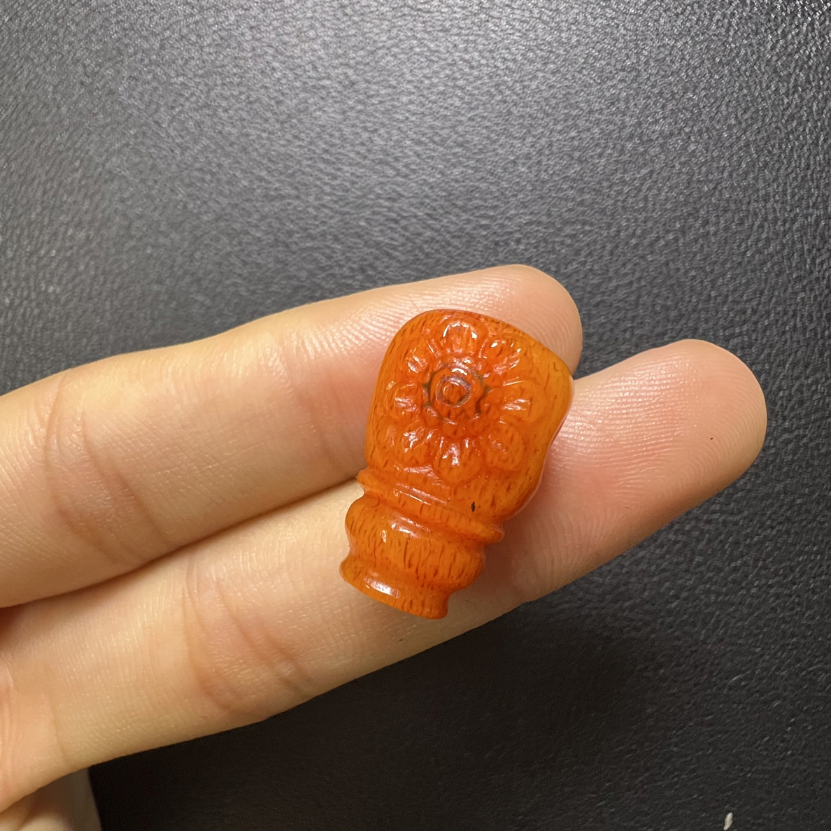 藏传收获一枚骨三通卡12