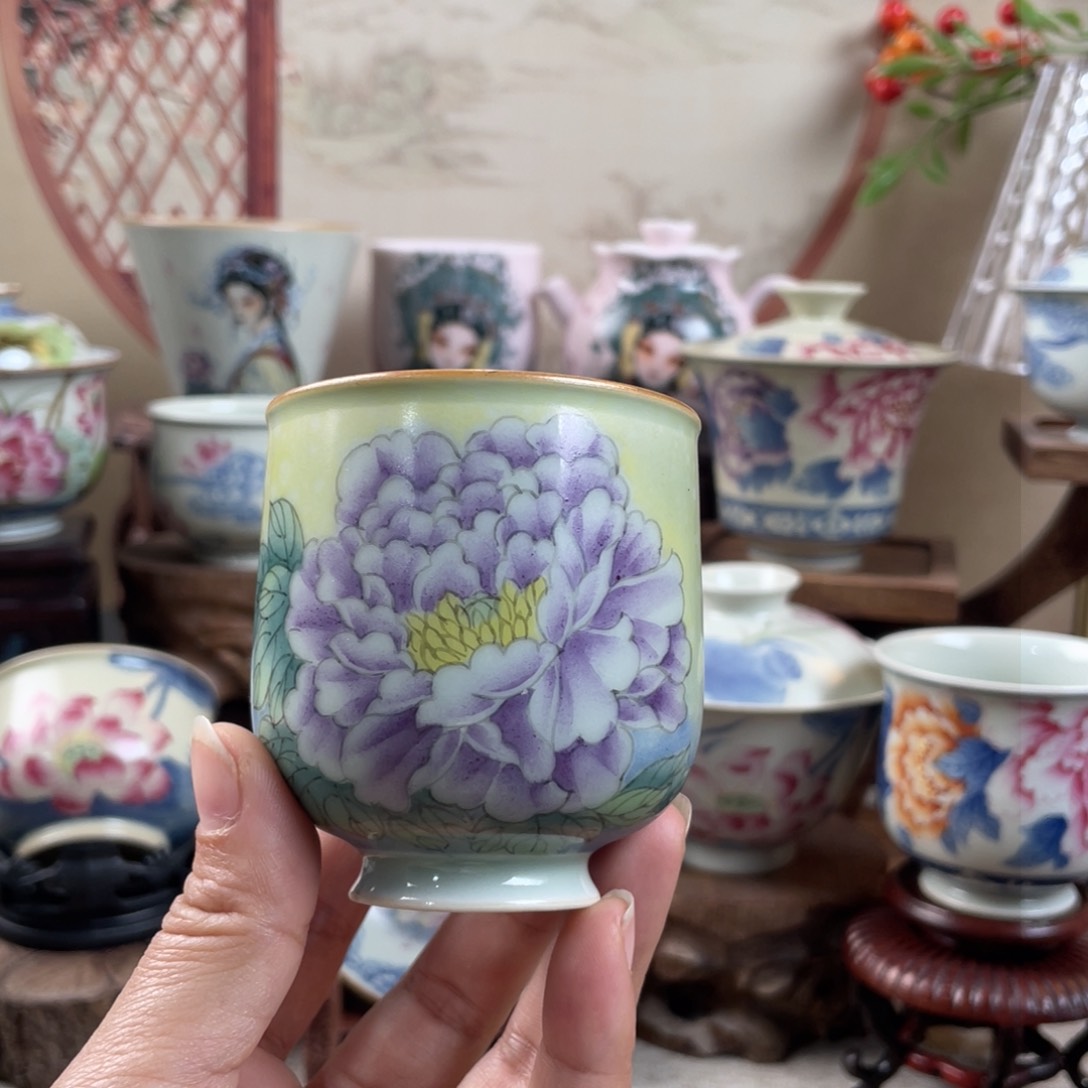 景德镇手绘茶具原创
