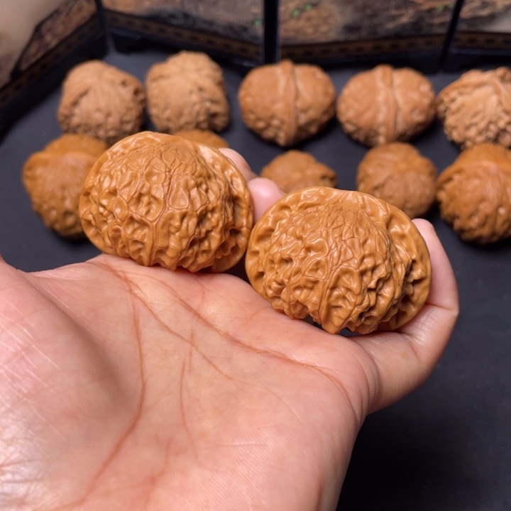 文玩核桃把件43宫灯