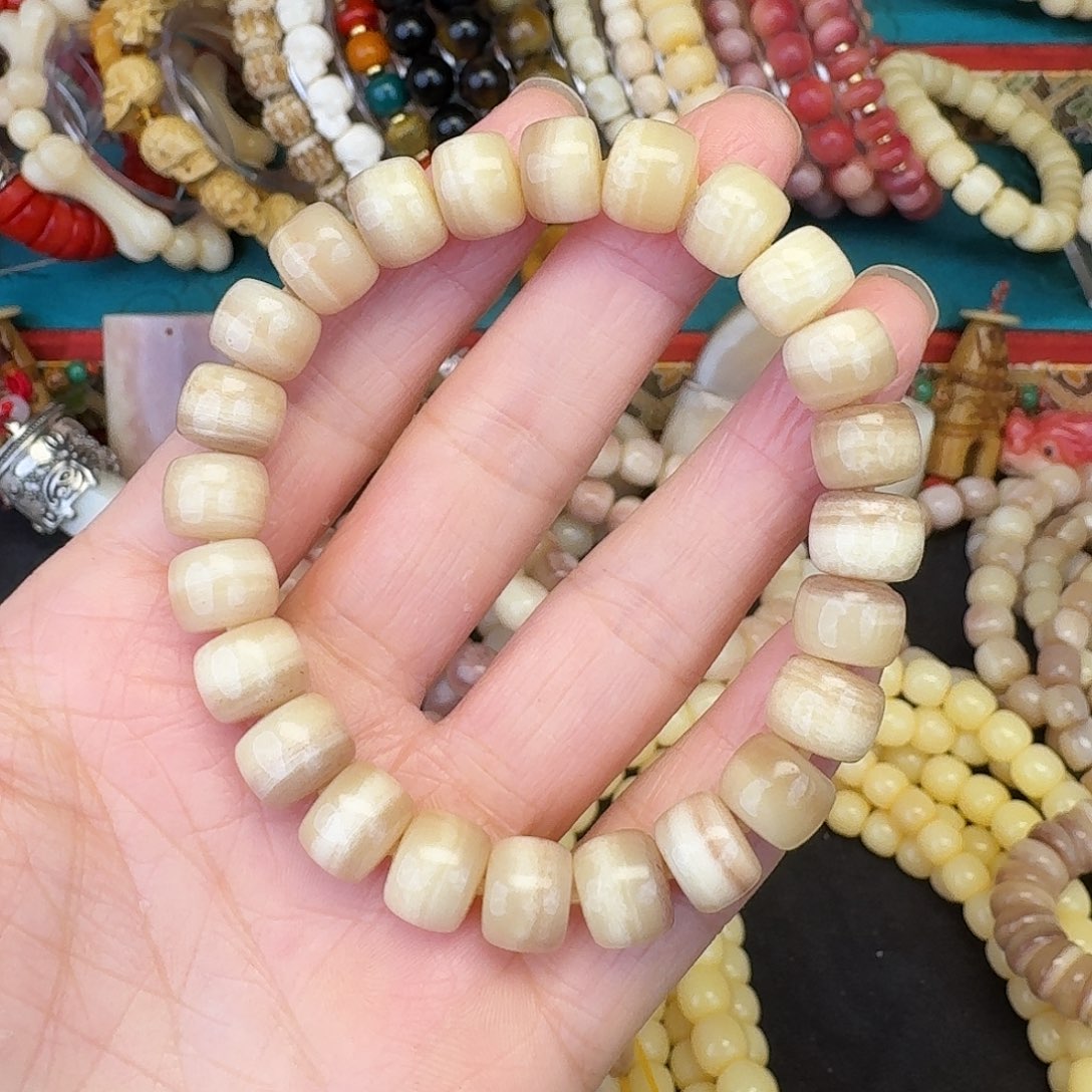 驼骨其他有***✔骆驼骨三花10尺寸单圈