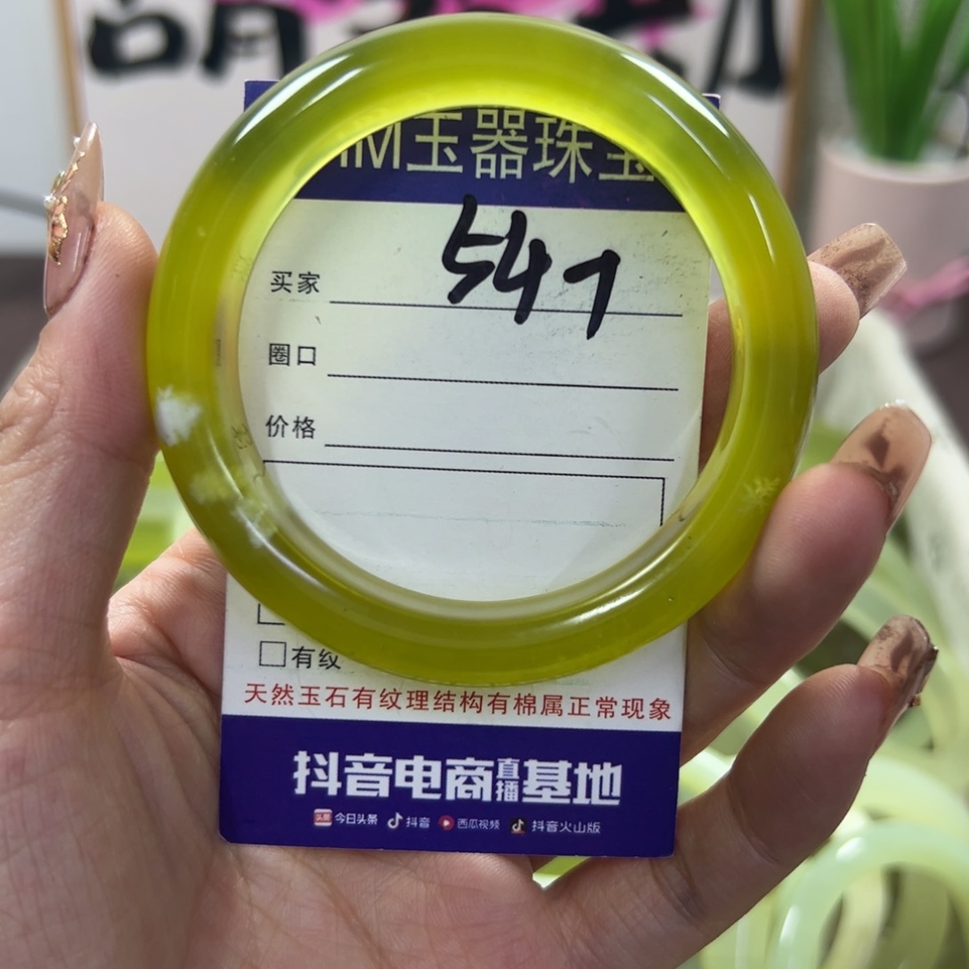 蛇纹石玉手镯未镶嵌648