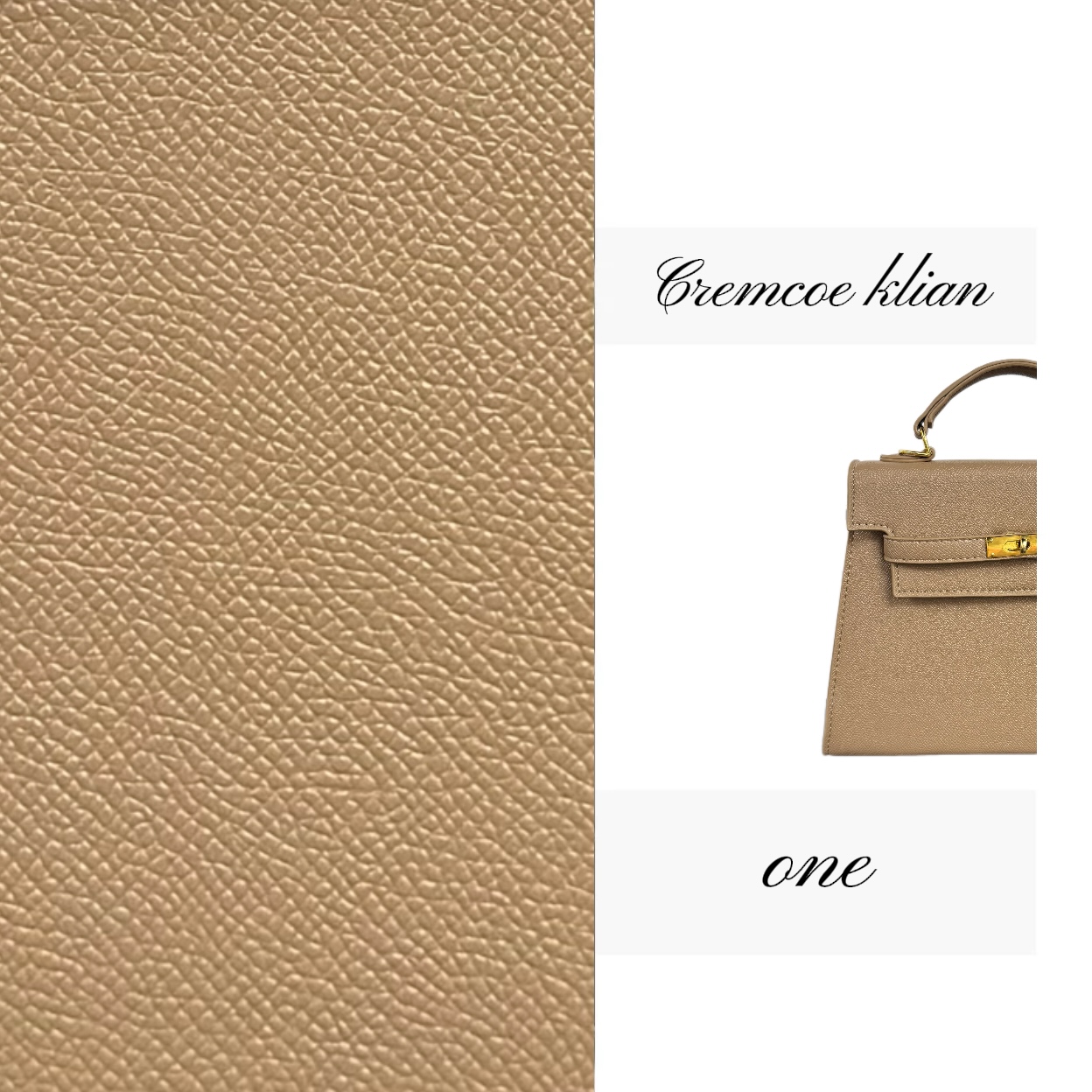 凯莉手掌纹27880大象灰大号25*8*19cm气质轻奢时尚百搭女士单肩包