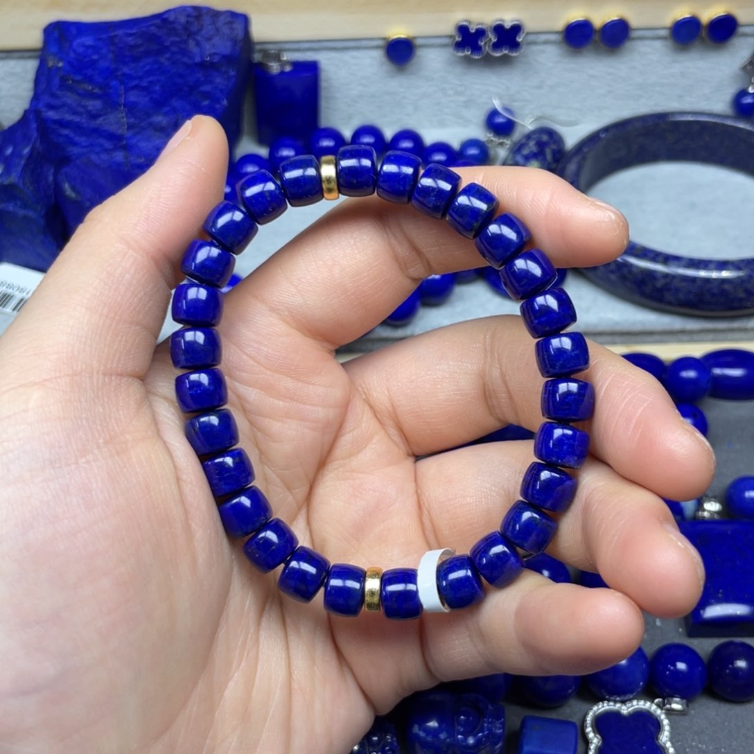 青金石手串8+未镶嵌