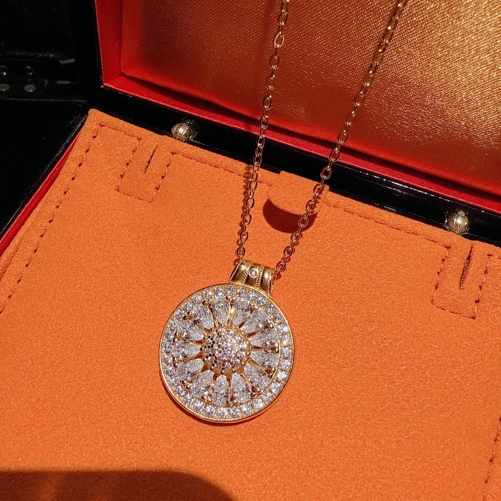 铜合金项链 新中式时尚百搭优雅精致项链D1762-2723