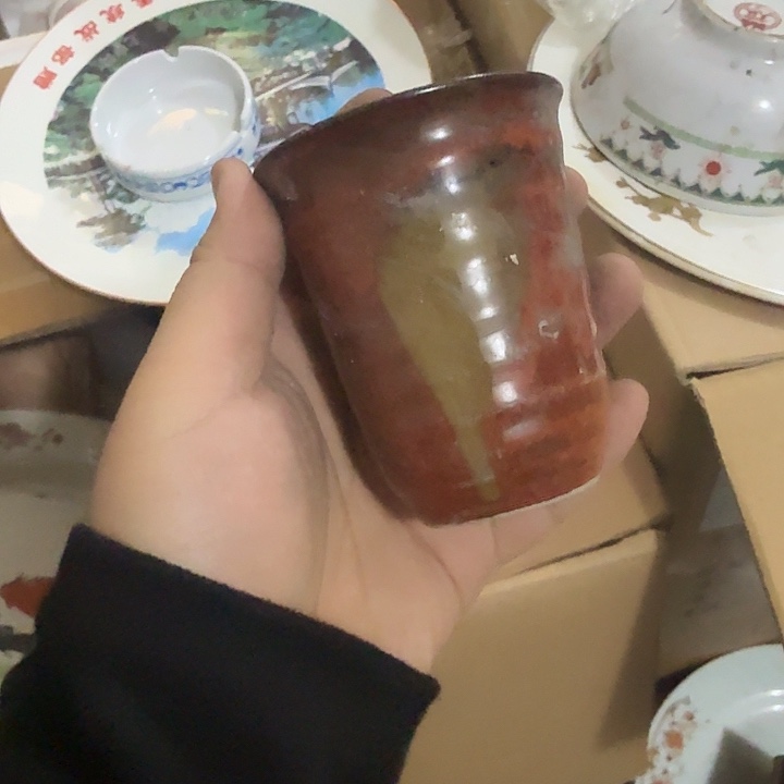 爱***生茶盏陶瓷盘子啥都有