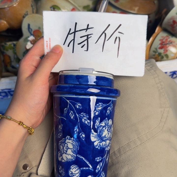 瓷片景德镇手工手绘陶瓷