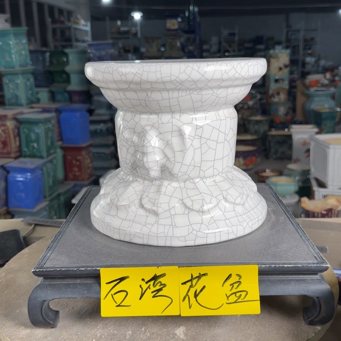 一风堂石湾花盆。微瑕