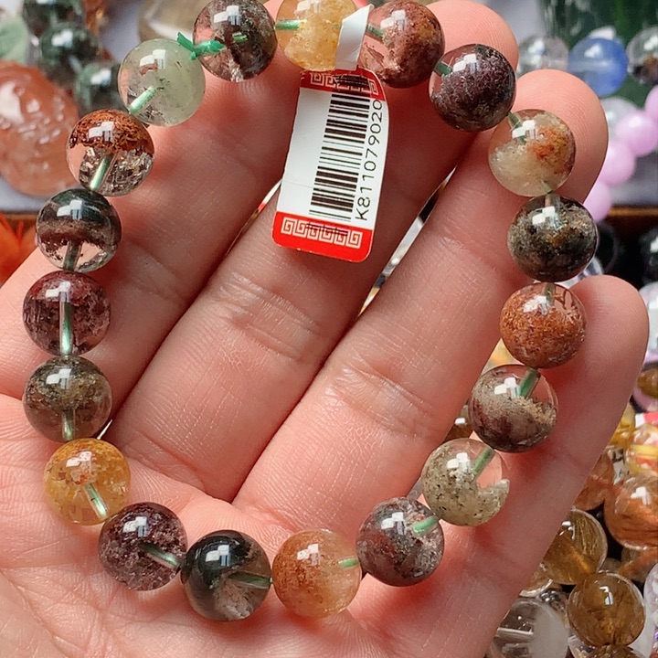 水晶手串未镶嵌天然