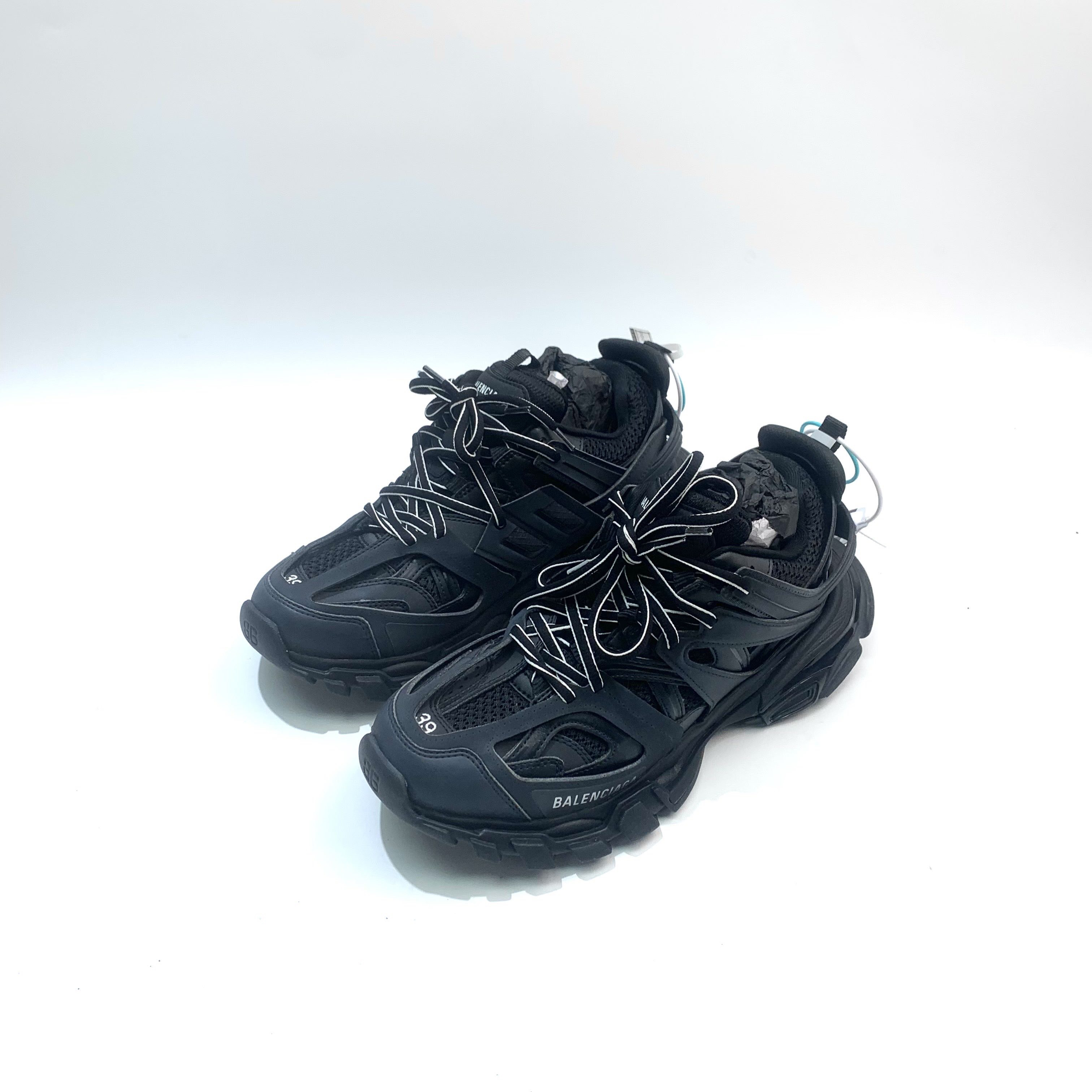 未使用 Balenciaga/巴黎世家 39码 黑色Track1.0老爹鞋bl0521