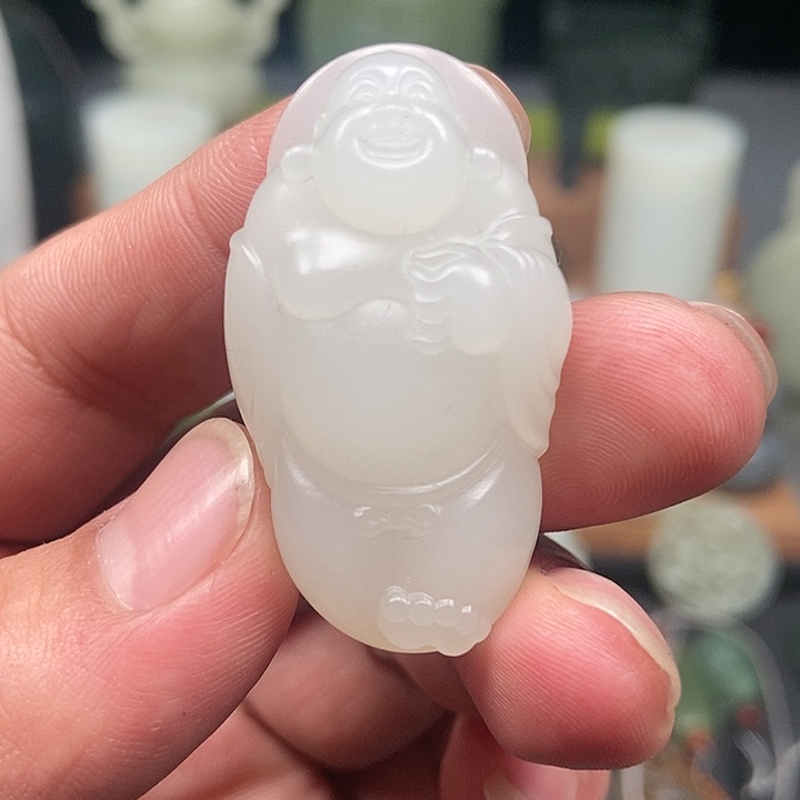 和田玉吊坠(赠链)未镶嵌