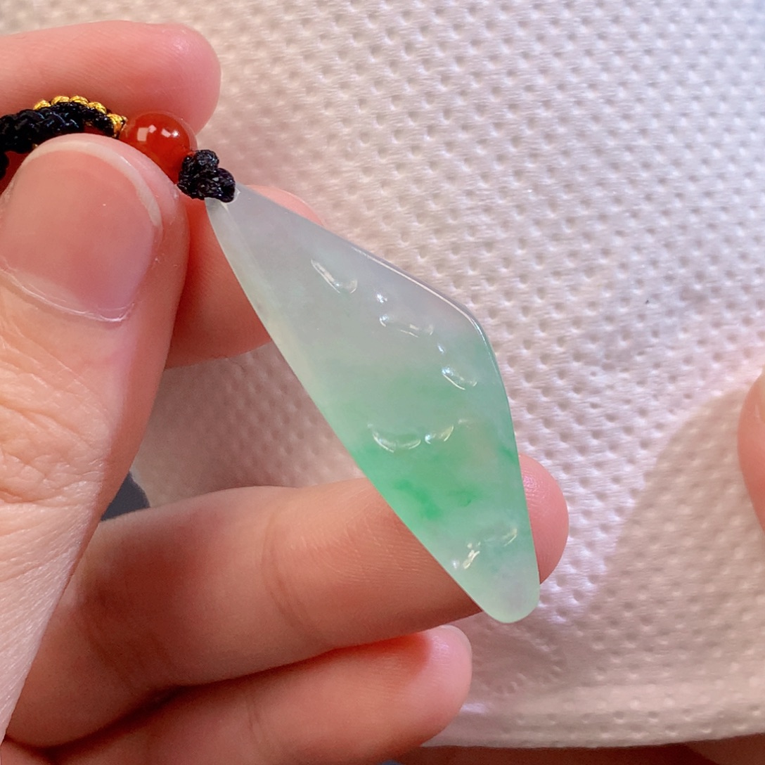 翡翠未镶嵌吊坠(不含链)346