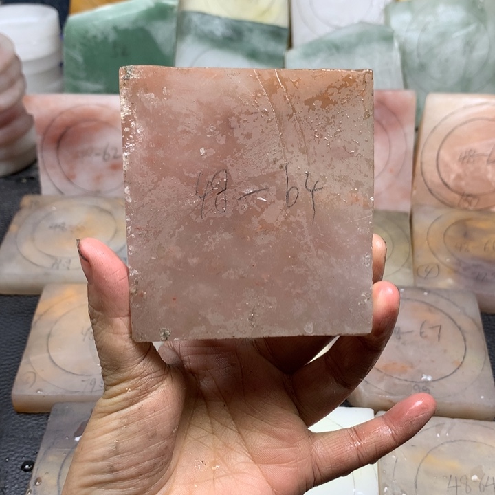 石英质玉手镯未镶嵌定制手镯