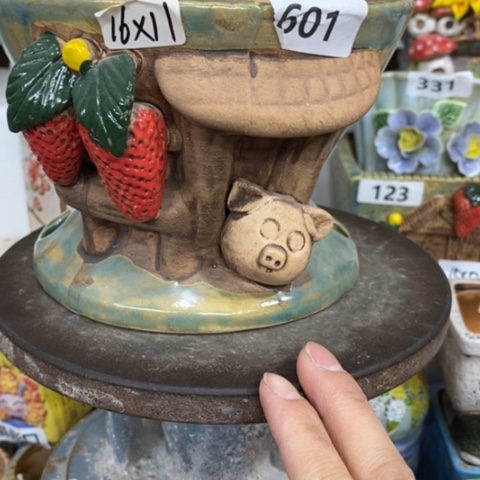 【闪购商品】红陶粗陶材质多肉花盆