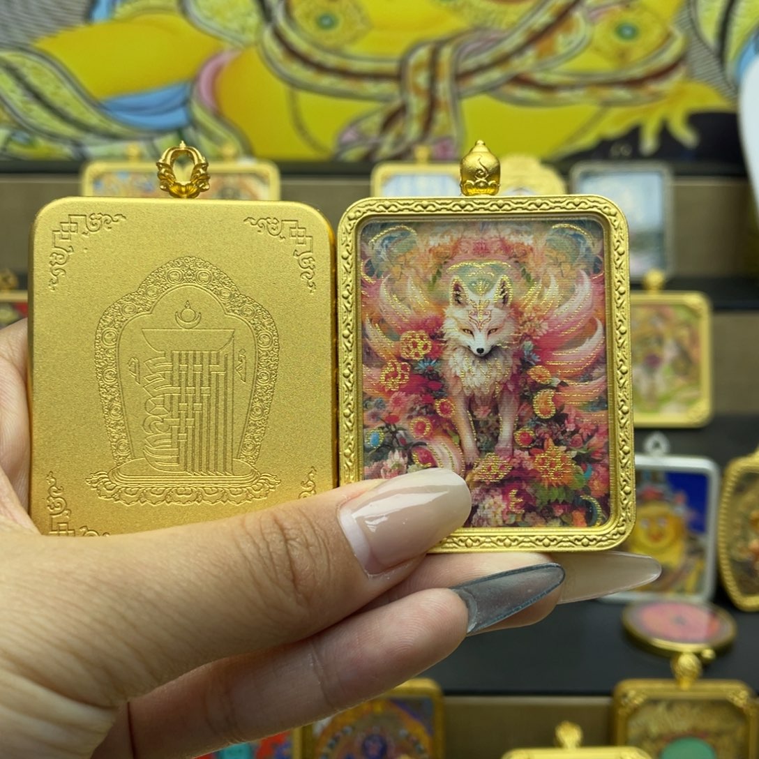 吊坠雪*唐卡定制也变得幸福哈