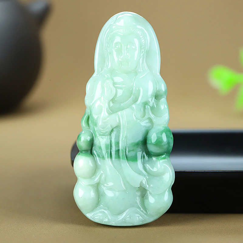 A101珠宝玉石A货翡翠吊坠