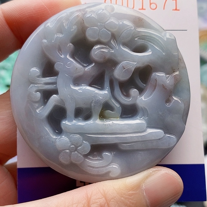 吊坠(不含链)未镶嵌翡翠