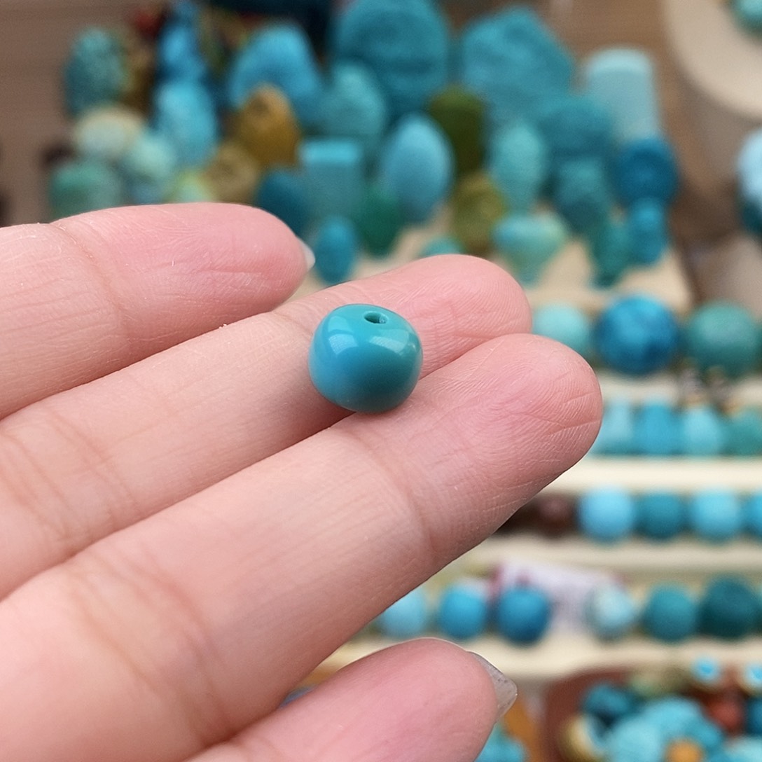 绿松石珠宝奇石未镶嵌8.5