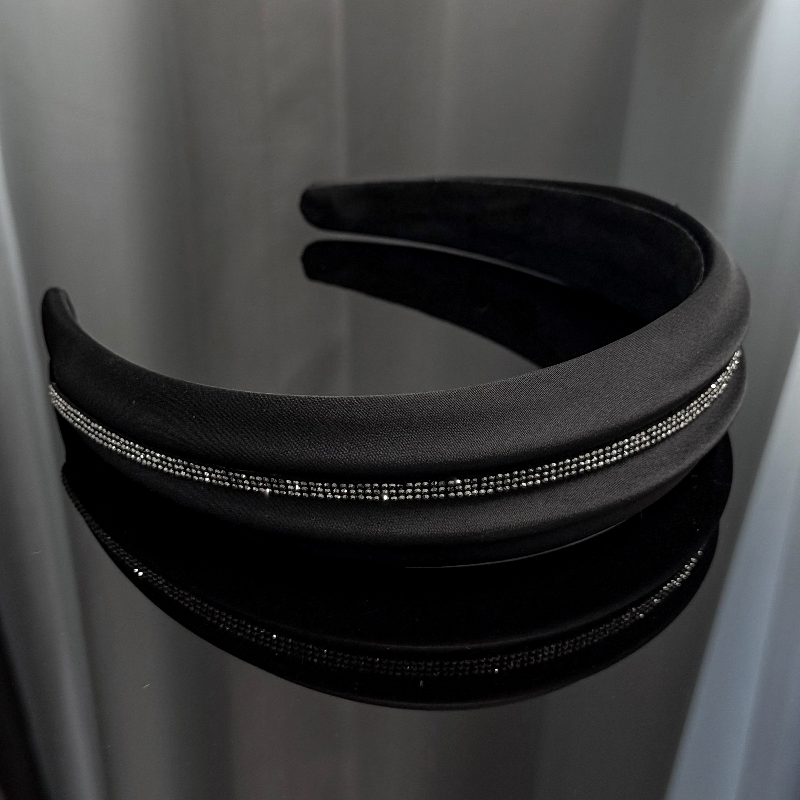 BAOSHATI/宝莎缇F-222轻奢缎面高颅顶百搭发箍