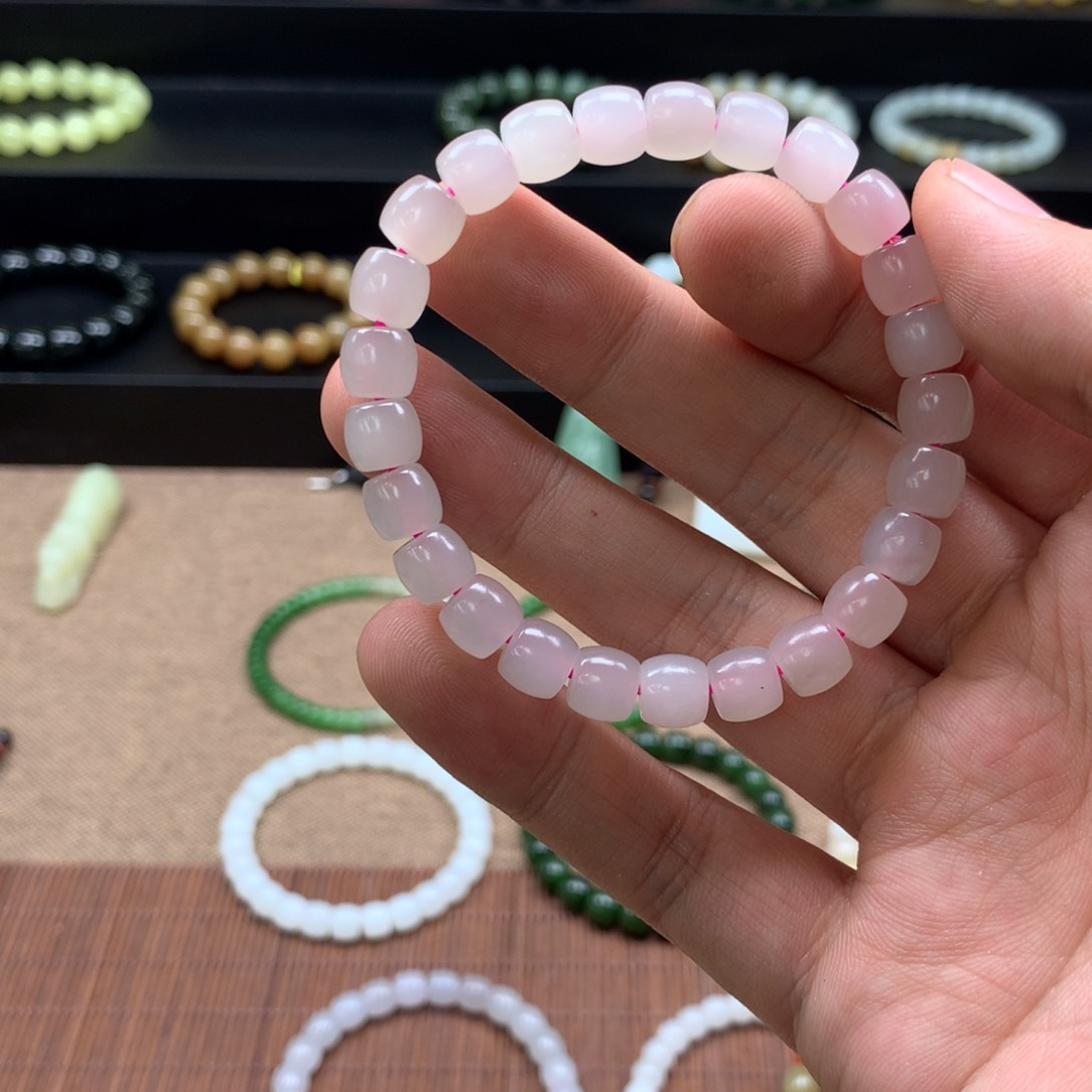 和田玉手链未镶嵌