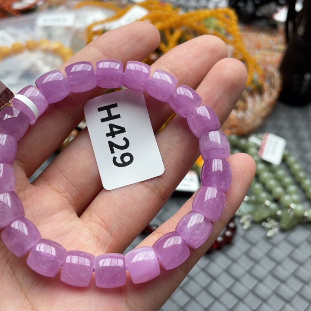 手串锂辉石未镶嵌