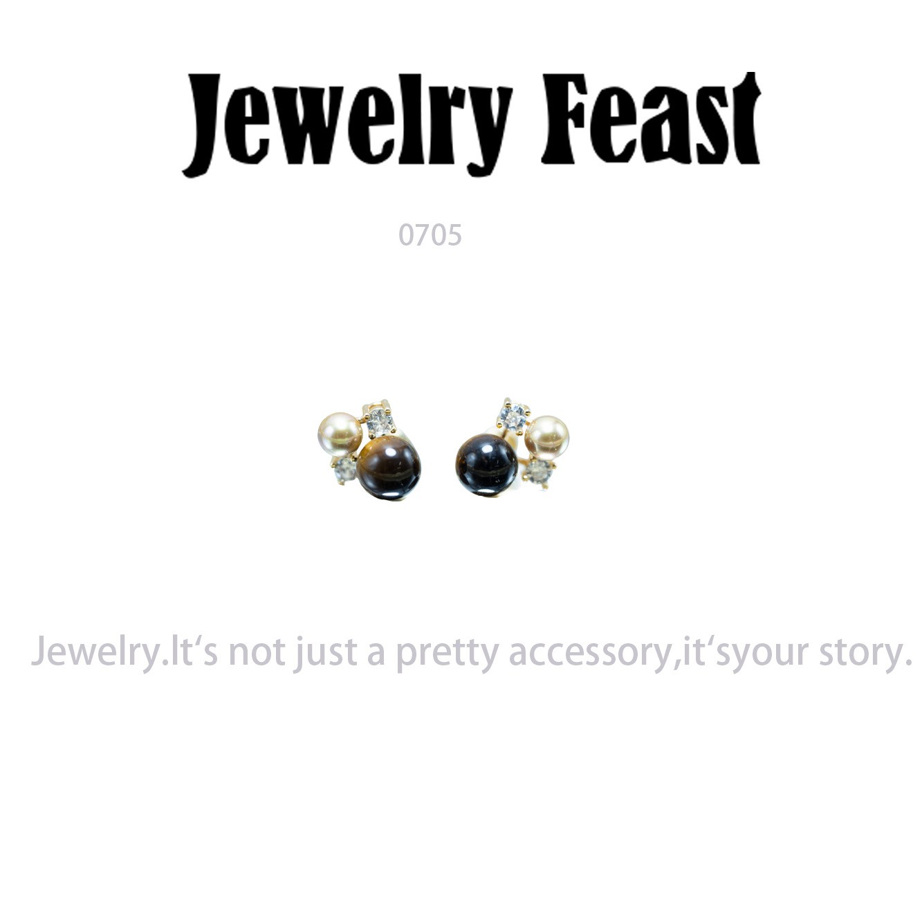 镀K金 Jewelry Feast   耳饰～0705