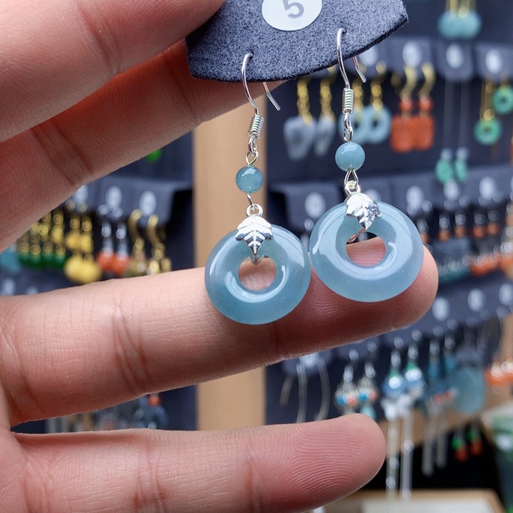 未镶嵌翡翠耳饰耳饰