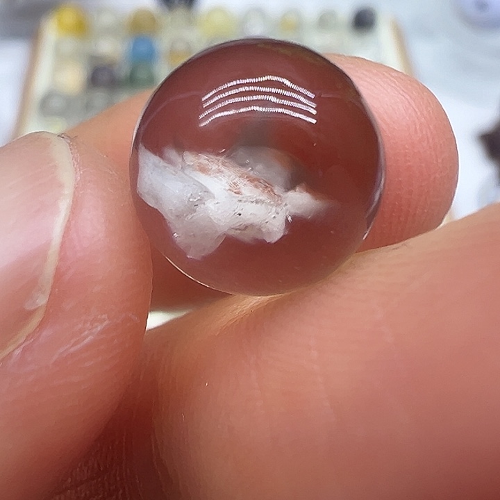 未镶嵌紫晶珠宝半成品