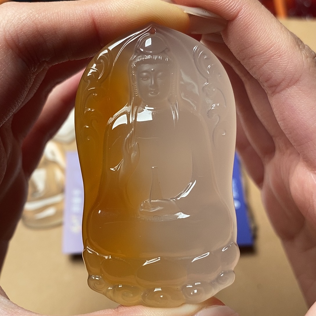 疯***蛛玛瑙/玉髓未镶嵌颈饰