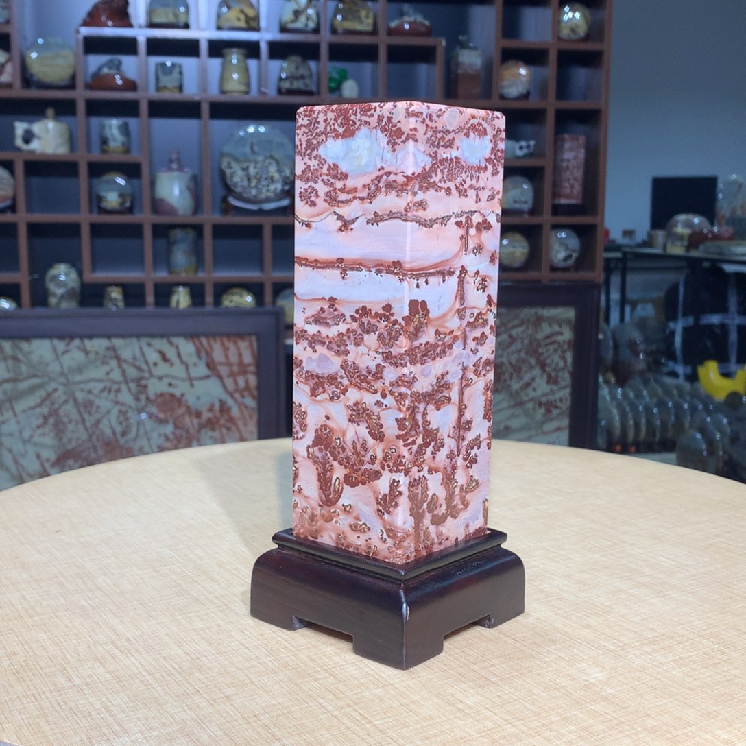 紫砂，广西国画石摆件，收藏观赏