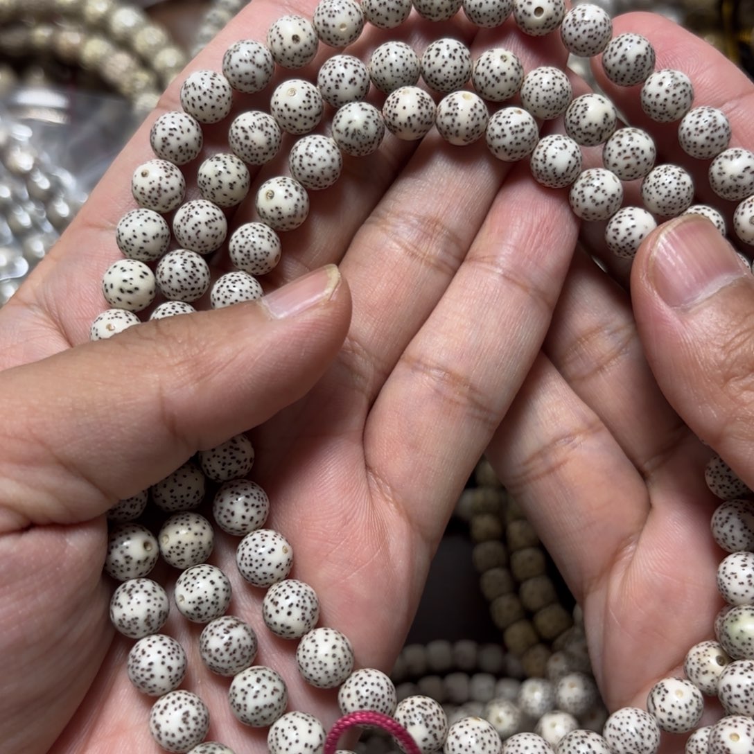 手串星月菩提星月原生态8圆