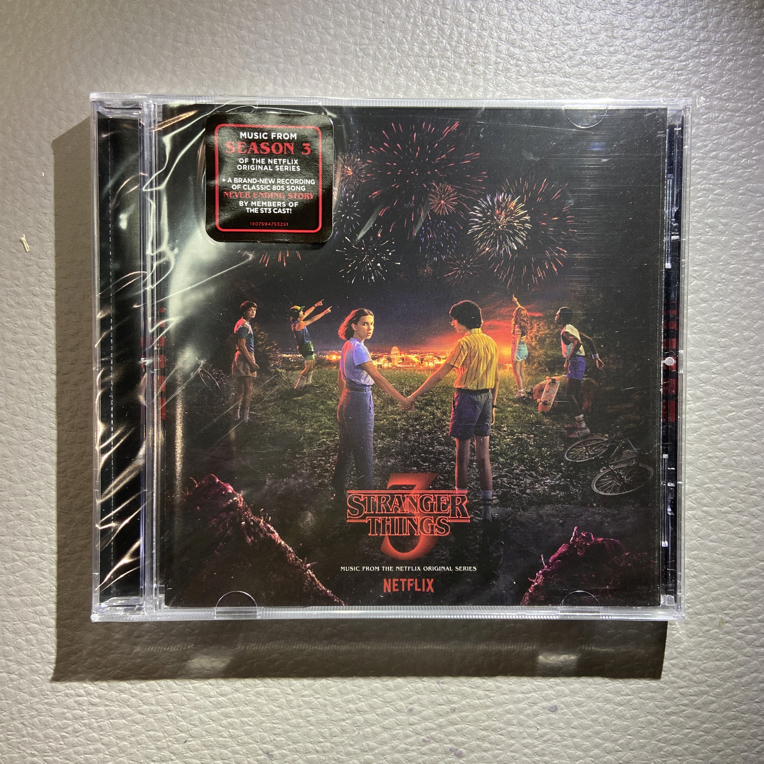 怪奇物语第三季原声OST 专辑CD，美版未拆