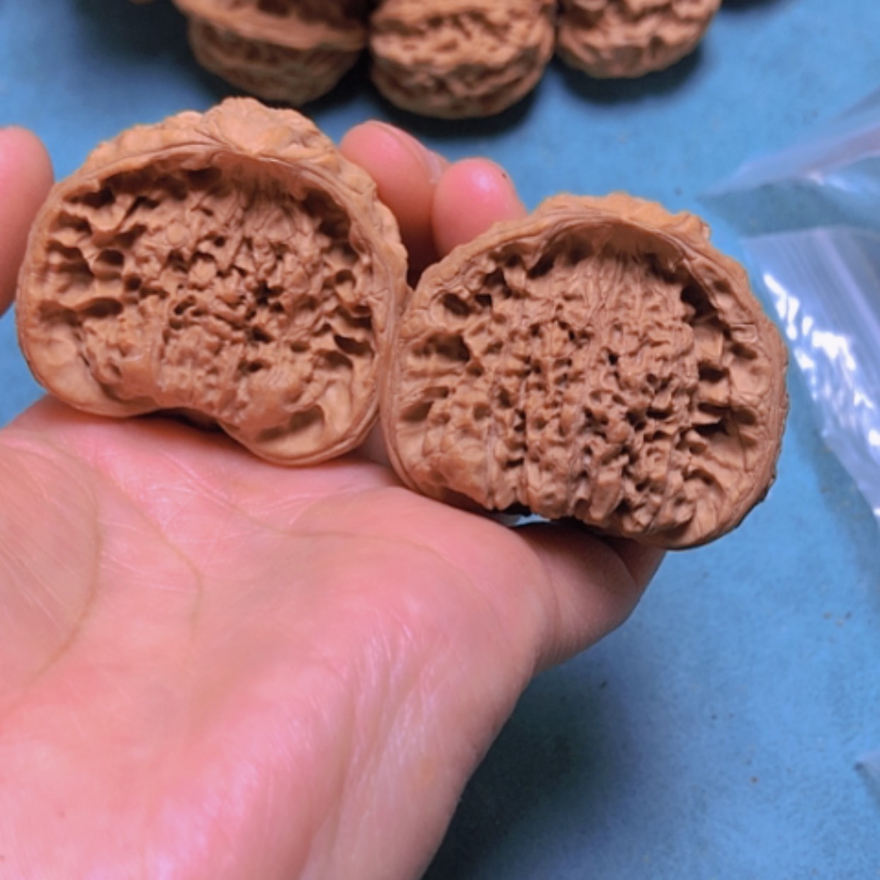 【闪购商品】核桃把件43蛇头出油