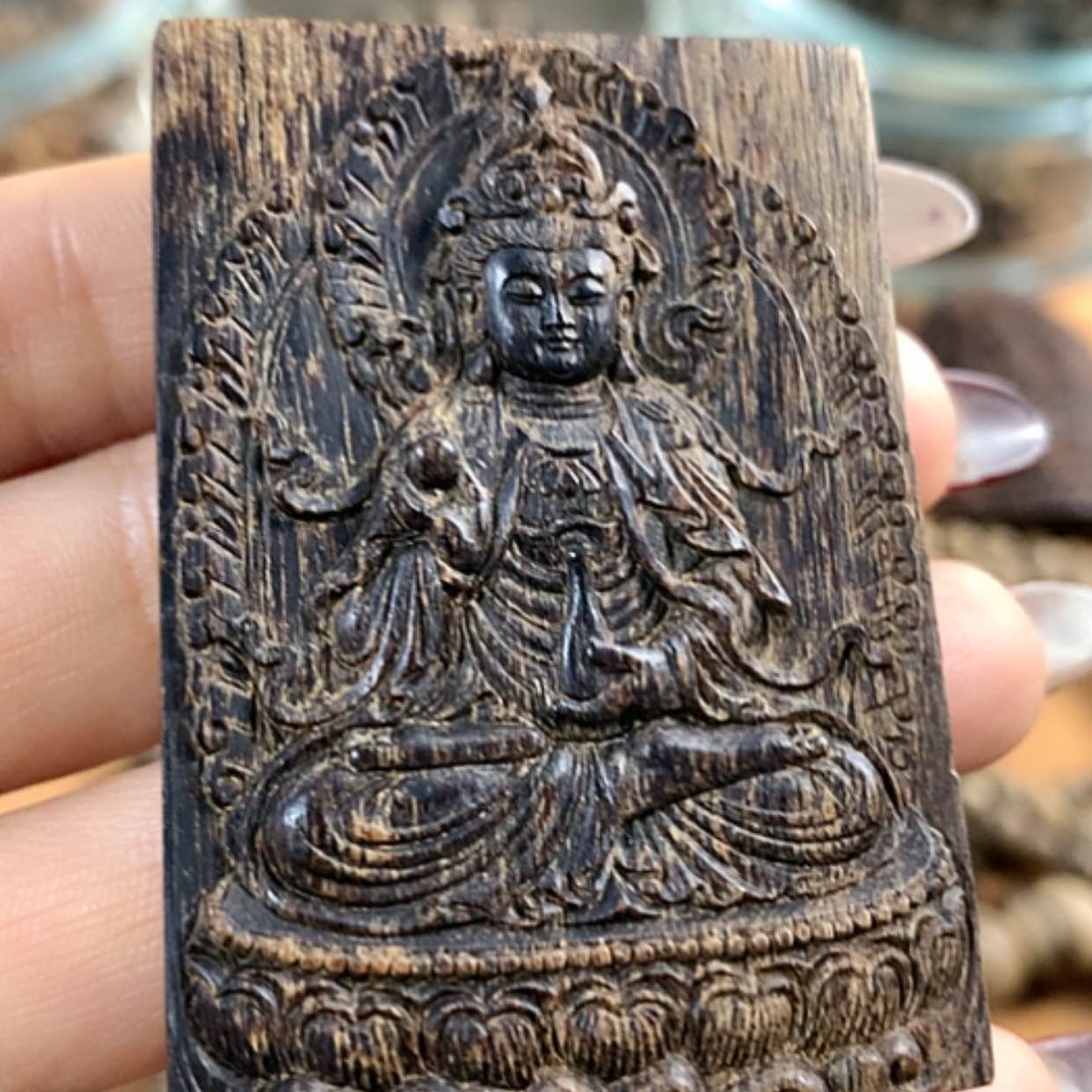 【闪购商品】沉香手串文莱沉香46牌21克观音